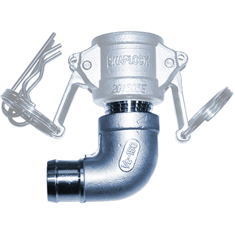 Quick Disconnect | Elbow Barb Quick Disconnect | Elbow Barb