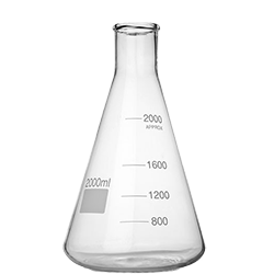 Flask | Erlenmeyer 2000mL Flask | Erlenmeyer 2000mL