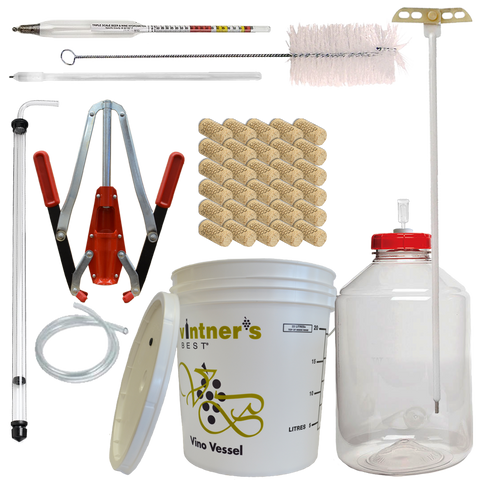 Let's Vint! Fermonster Winemaking Starter Kit Let's Vint! Fermonster Winemaking Starter Kit