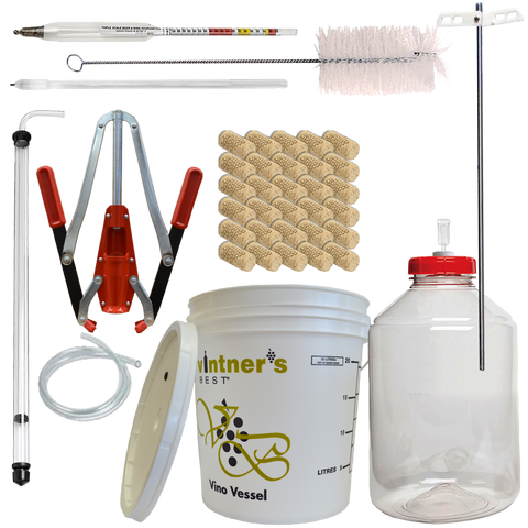 Let's Vint! Fermonster Winemaking Starter Kit Let's Vint! Fermonster Winemaking Starter Kit