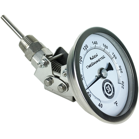 Thermometer | Spike 3" Dia. NPT Adjustable Thermometer | Spike 3" Dia. NPT Adjustable