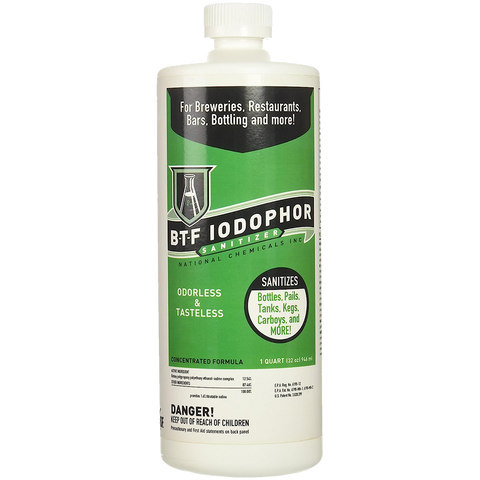 Sanitizer | BTF Iodophor 32oz Sanitizer | BTF Iodophor 32oz