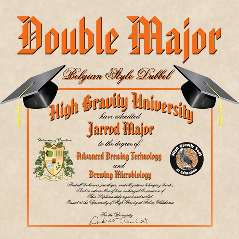 Double Major Belgian Style Dubbel Double Major Belgian Style Dubbel