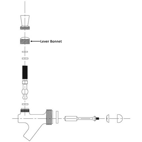 Faucet Lever Bonnet Faucet Lever Bonnet