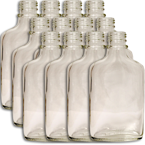 Flask | 200ml Flint Glass Flask | 200ml Flint Glass