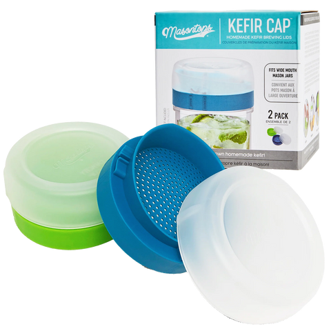Kefir Cap Brewing Lids | Masontops Kefir Cap Brewing Lids | Masontops