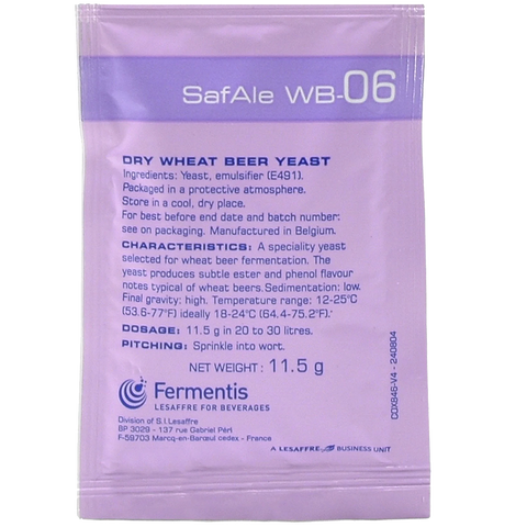 Safale WB-06 Yeast Safale WB-06 Yeast