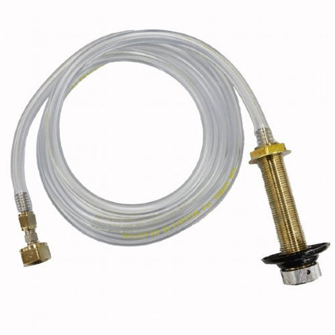 Shank with 6' Beer Line and Beer Nut for Sanke Taps Shank with 6' Beer Line and Beer Nut for Sanke Taps