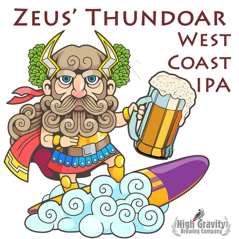 Zeus' Thundoar West Coast IPA Zeus' Thundoar West Coast IPA