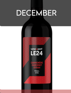 Winexpert LE24 Carmenère Cabernet Syrah Maipo Chile