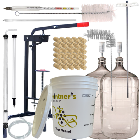 Let's Vint! Deluxe Winemaking Starter Kit