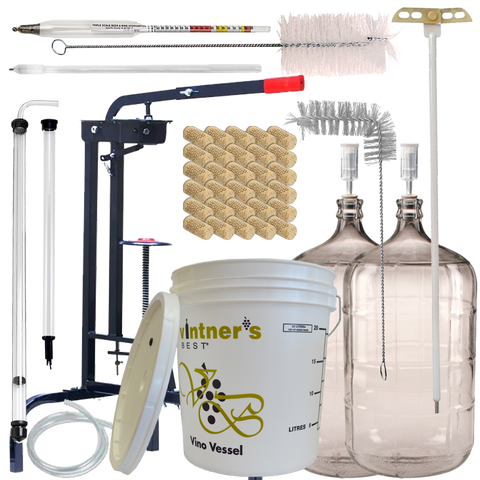 Let's Vint! Deluxe Winemaking Starter Kit