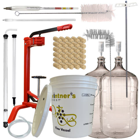 Let's Vint! Deluxe Winemaking Starter Kit