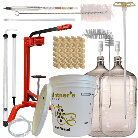 Let's Vint! Deluxe Winemaking Starter Kit