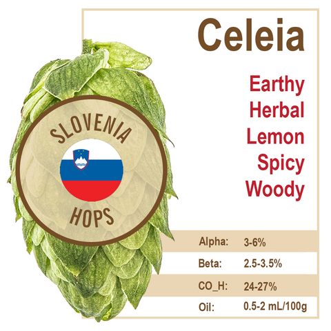 Celeia Gold (SI) Hops