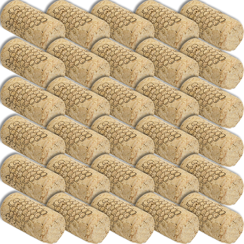 Corks | #8 x 1¾" w-Grape Pattern