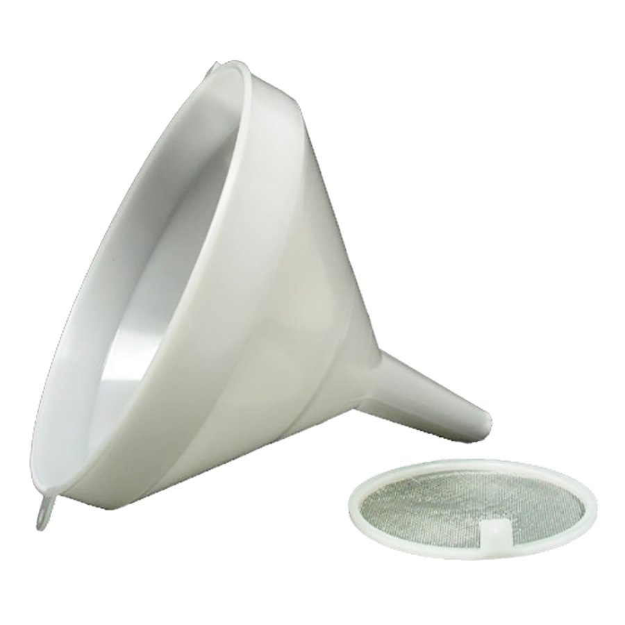 Funnel | Nylon with Strainer | 8"