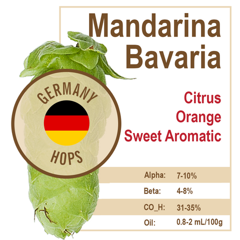 Mandarina Bavaria (GR) Hops