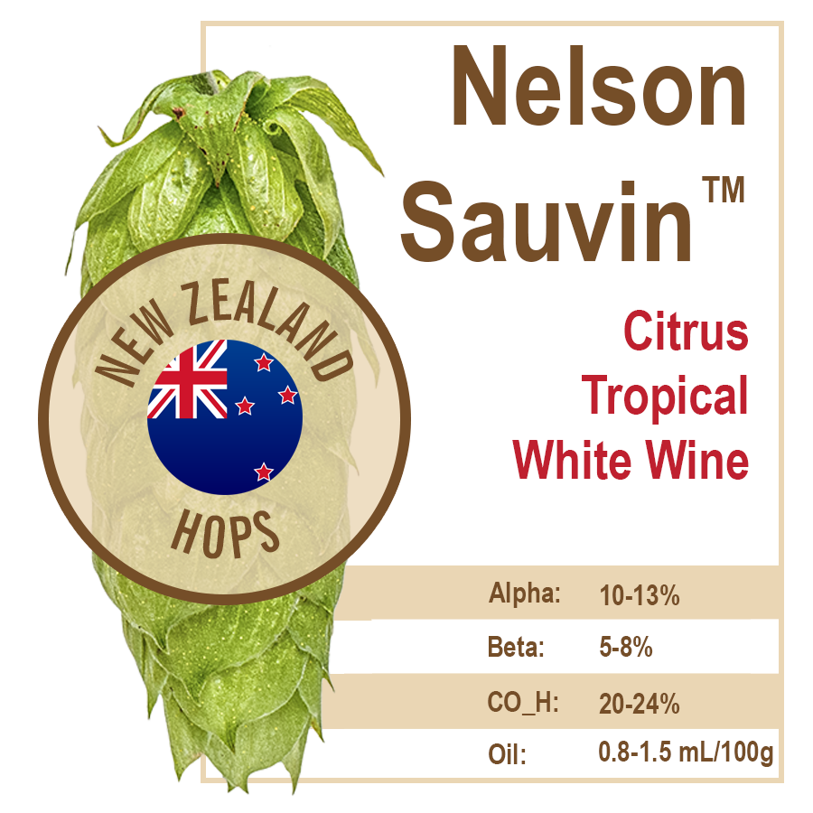 Nelson Sauvin (NZ) Hops