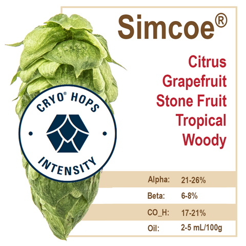 Cryo Simcoe® Hops