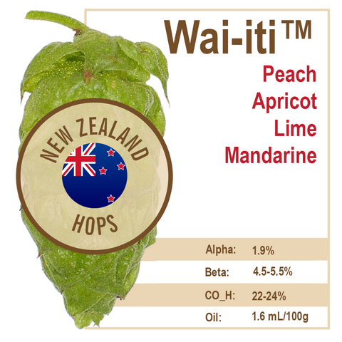 Wai-iti (NZ) Hops