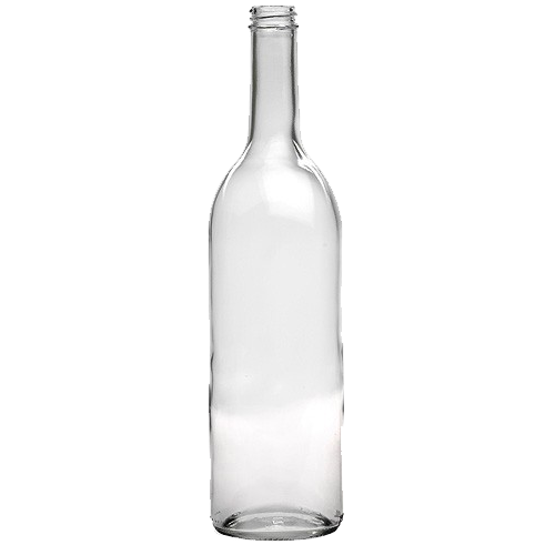 Bottles | Wine | 750ml Bordeaux Clear Screw Top