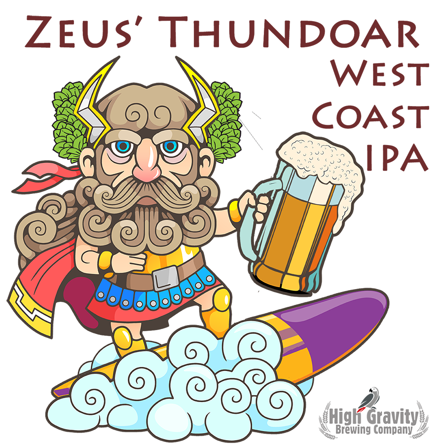 Zeus' Thundoar West Coast IPA